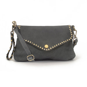 Aria Envelope Crossbody in Grey