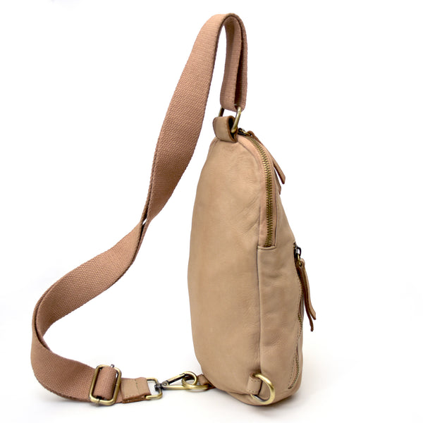 Logan Sling in Light Taupe