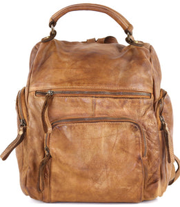 Mia Backpack in Cognac