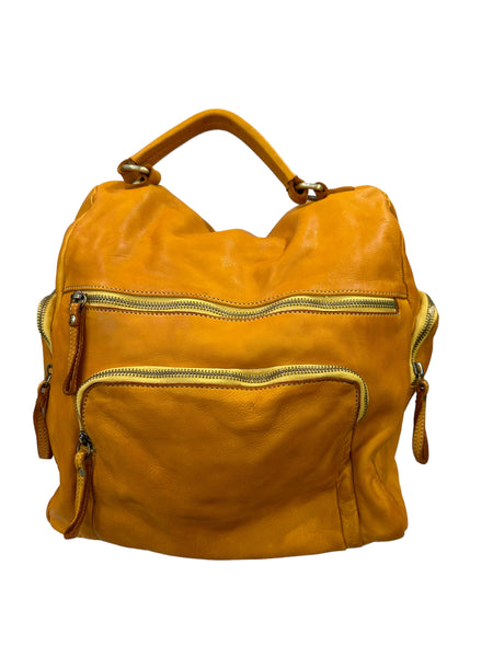 Momma Mia Backpack in Yellow