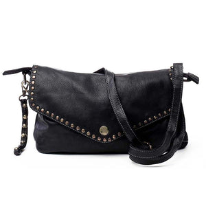 Aria Envelope Crossbody in Black