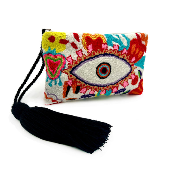 Wayuu Crochet Eye Clutch
