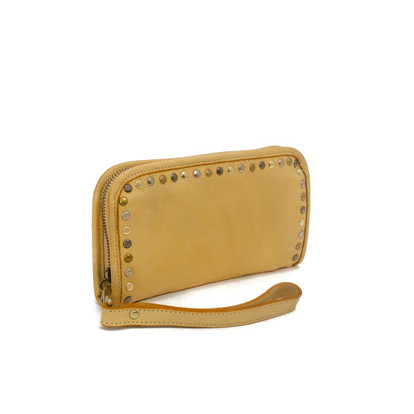 Sofia Zip Around Wallet in Butter