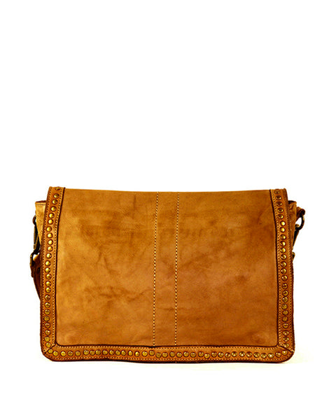 Camilla Messenger Bag in Cognac