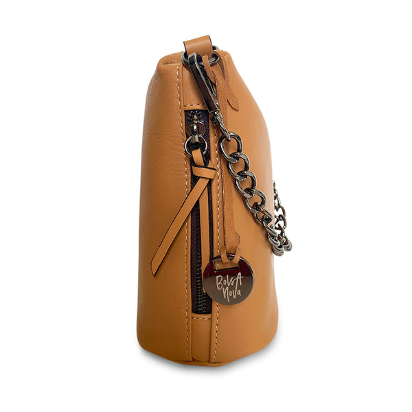 Boss Babe Bucket Crossbody in Tan