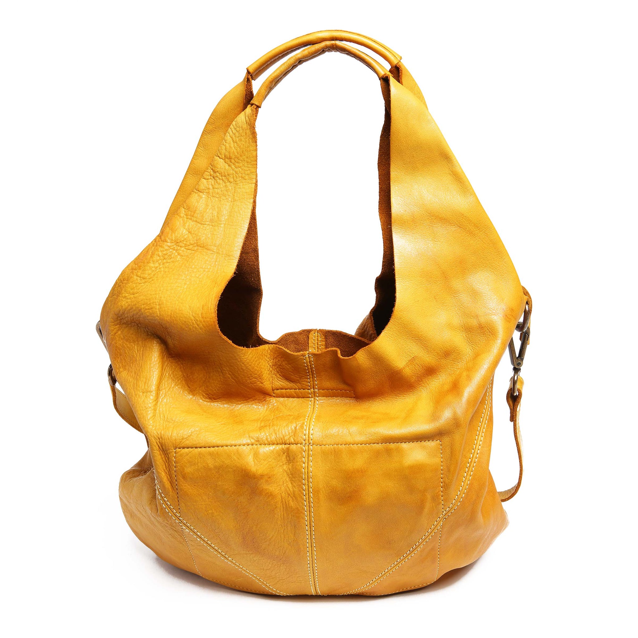 Jen Unlined Tote in Yellow