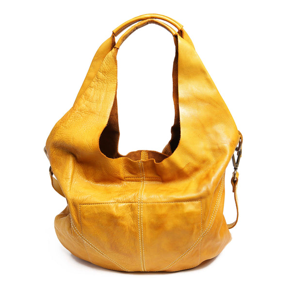 Jen Unlined Tote in Yellow