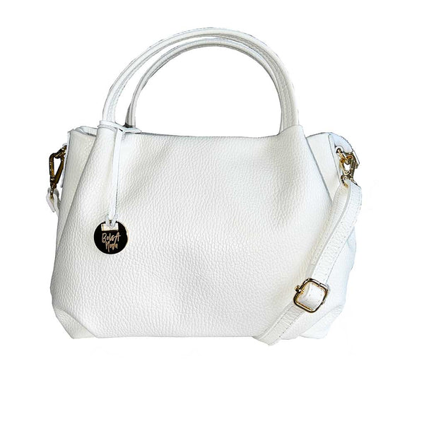 Boss Babe Satchel Crossbody White
