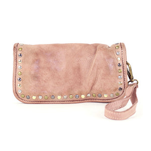 Sofia Zip Around Wallet in Pink