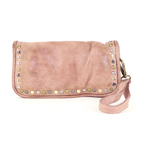 Sofia Zip Around Wallet in Pink