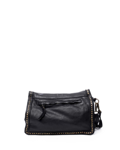 Back of Camilla Messenger Bag in Black 