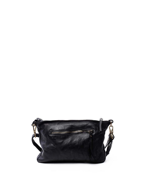Laura Woven Crossbody in Taupe