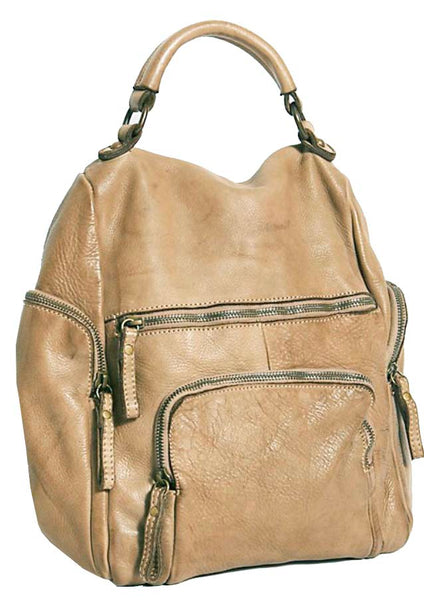 Mia Backpack in Taupe