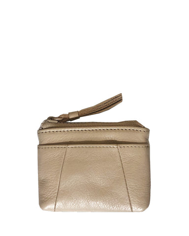 Paige Card Case in Sand