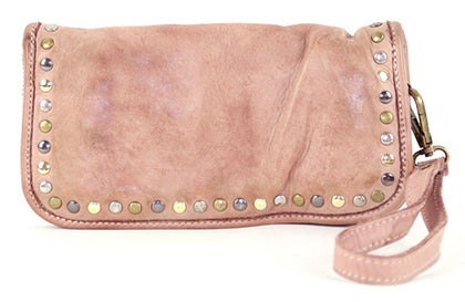 Sofia Zip Around Wallet in Pink